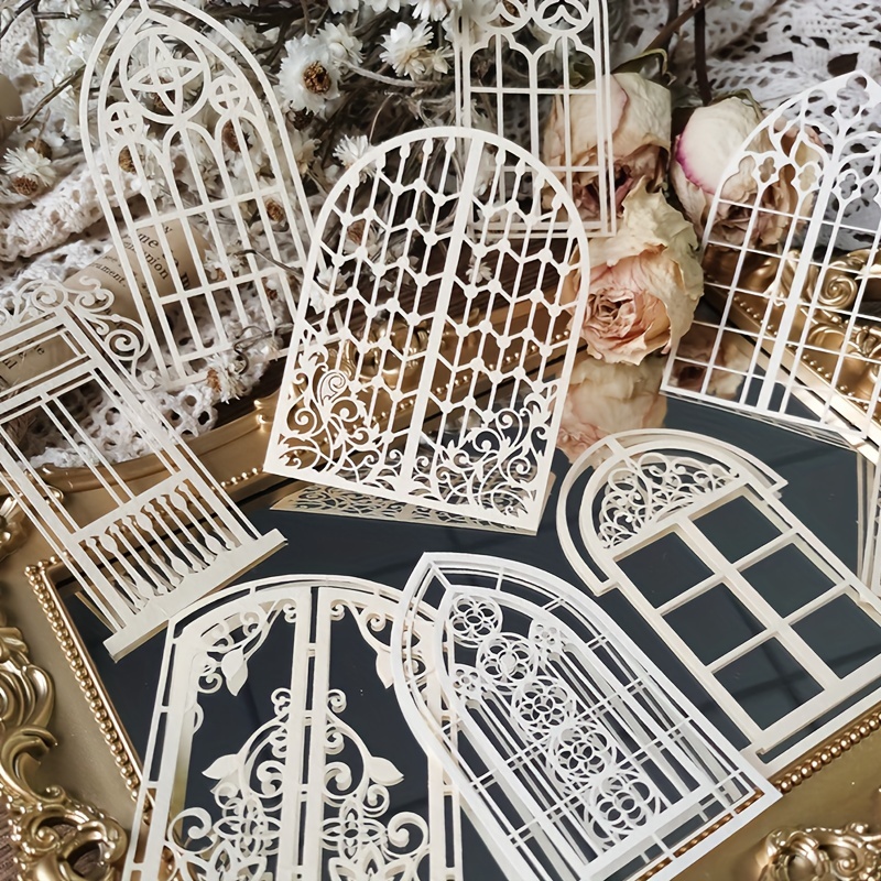 10 pcs Vintage Lace Hollow Mat - Ink Blotter Paper recension och pris