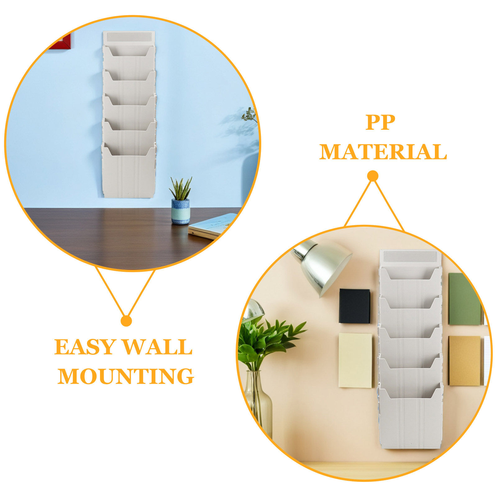 Wall Mounted Magazine Holder E - Magazine Holder Rack recension och pris
