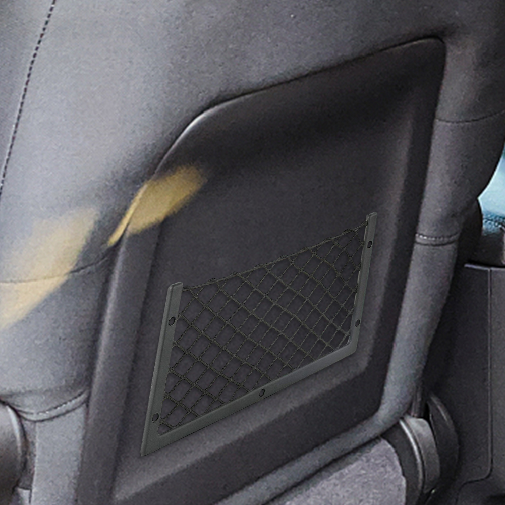 Car Seat Back Storage Net Elas - Magazine Holder Rack recension och pris