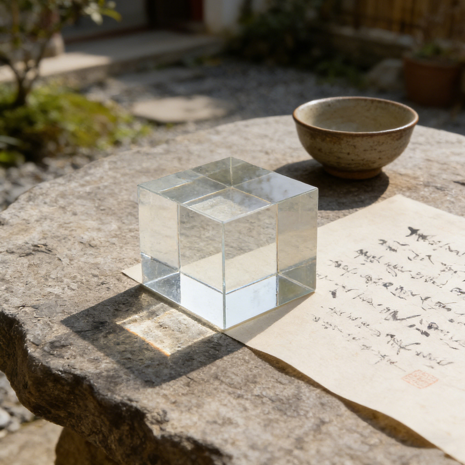 Square Crystal Paperweight Cle - Paper Weight Crystal recension och pris