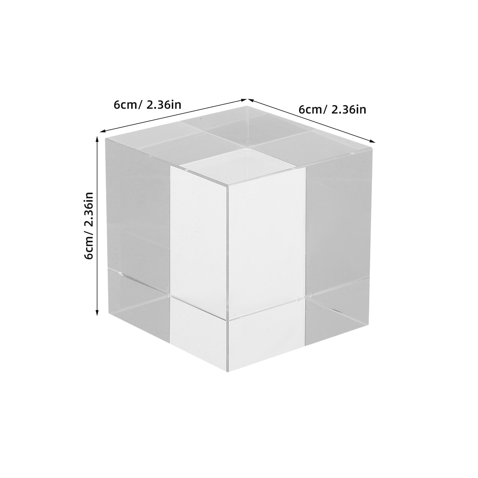 Square Clear Crystal Paperweig - Paper Weight Crystal recension och pris
