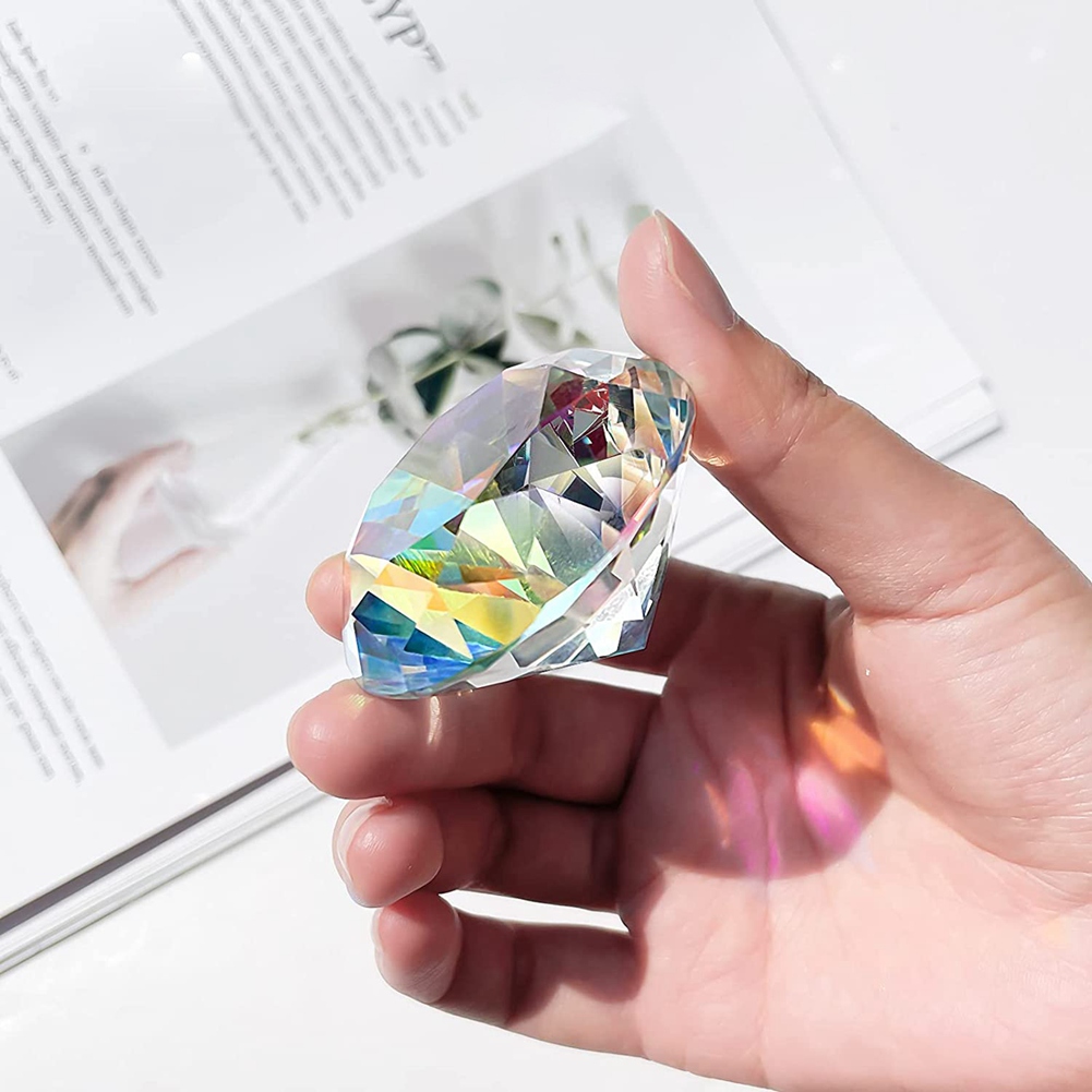 AB46-2PCS 50 Mm/ 2 Inch AB Col - Paper Weight Crystal recension och pris