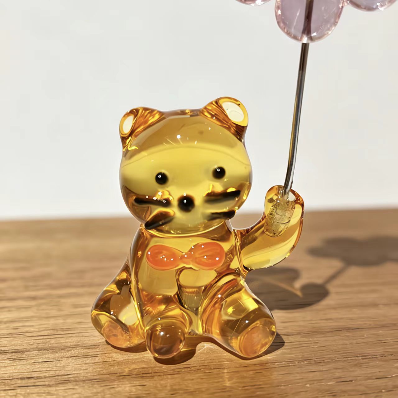 Japanese-Style Glass Kitten Pa - Paper Weight Crystal recension och pris
