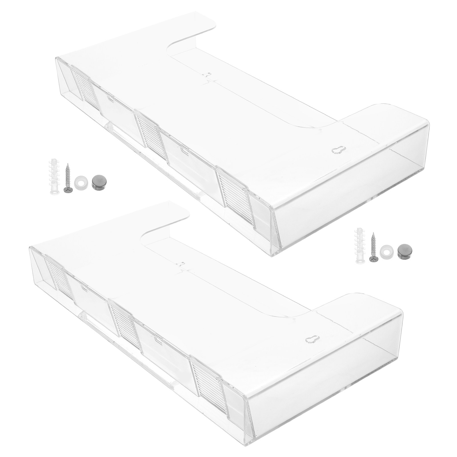 Acrylic Wall File Holders 2 Pa - Magazine Holder Rack recension och pris