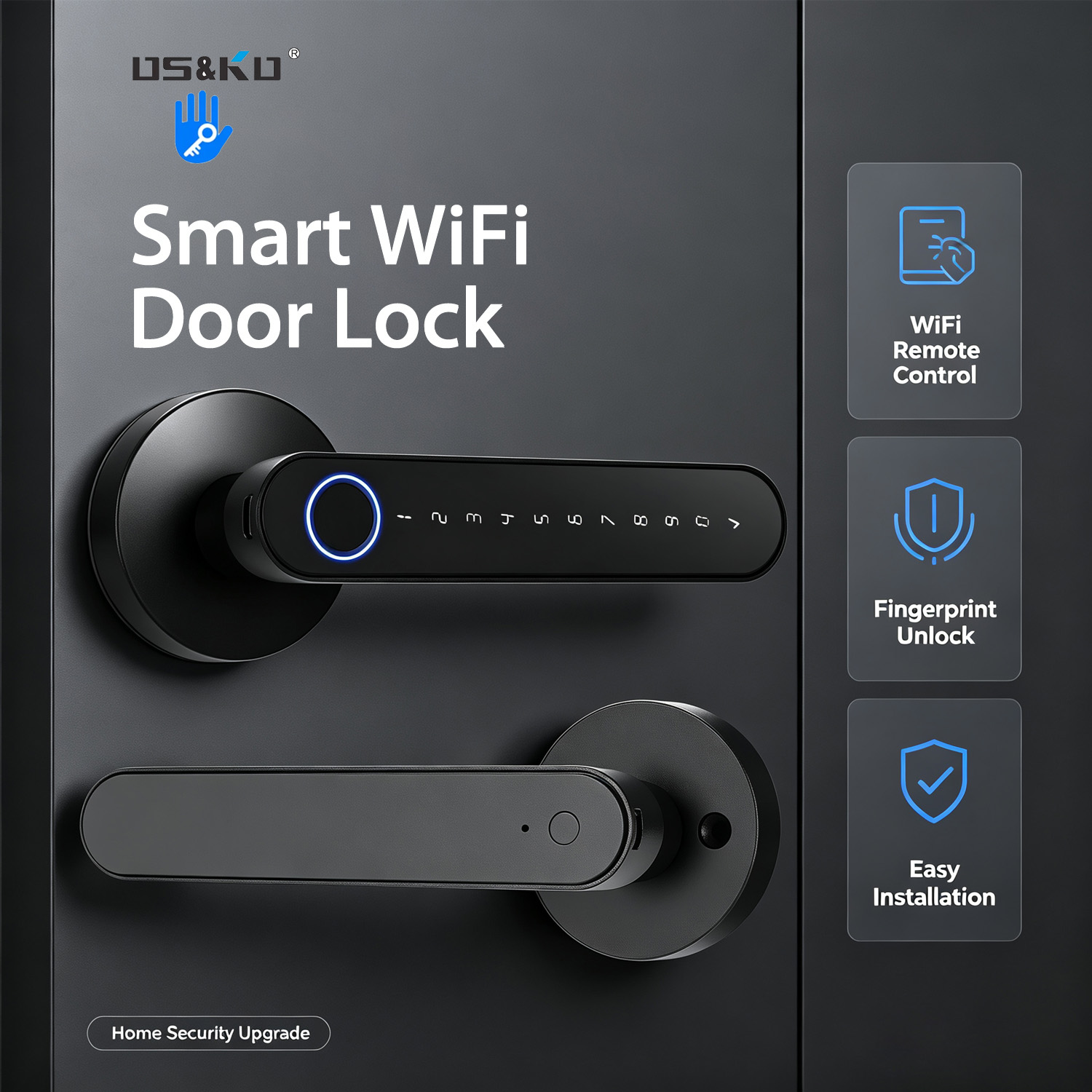TTLock Smart Digital Door Lock - Letter Opener Brass recension och pris